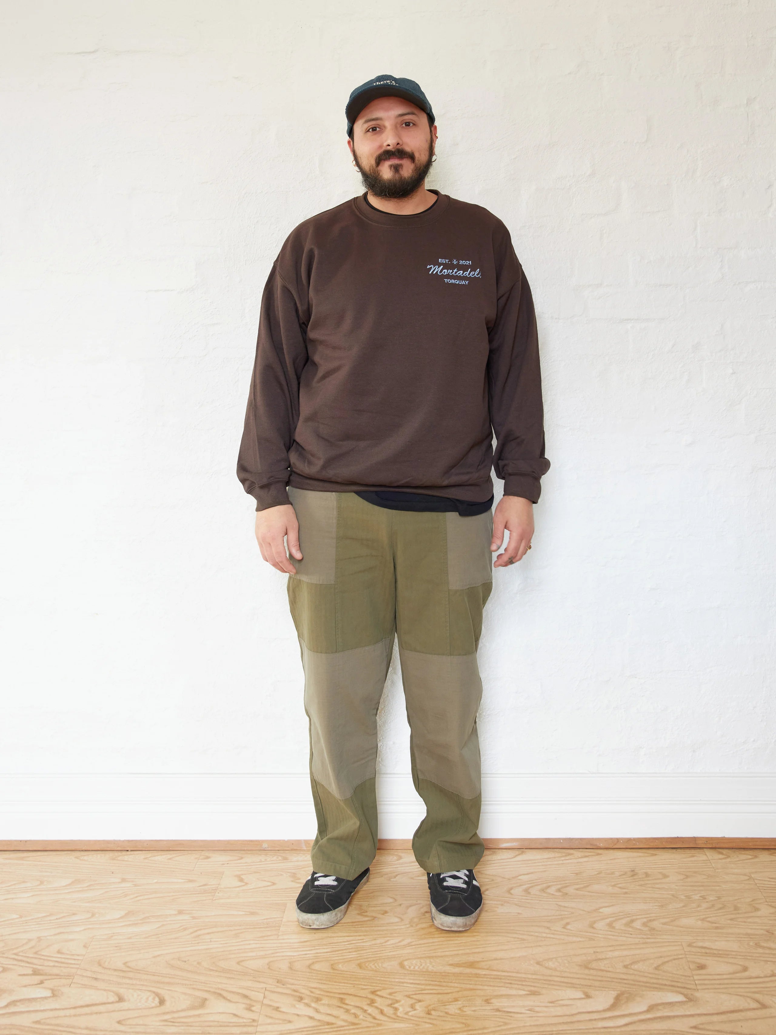 Embroidered Mortadeli Crew