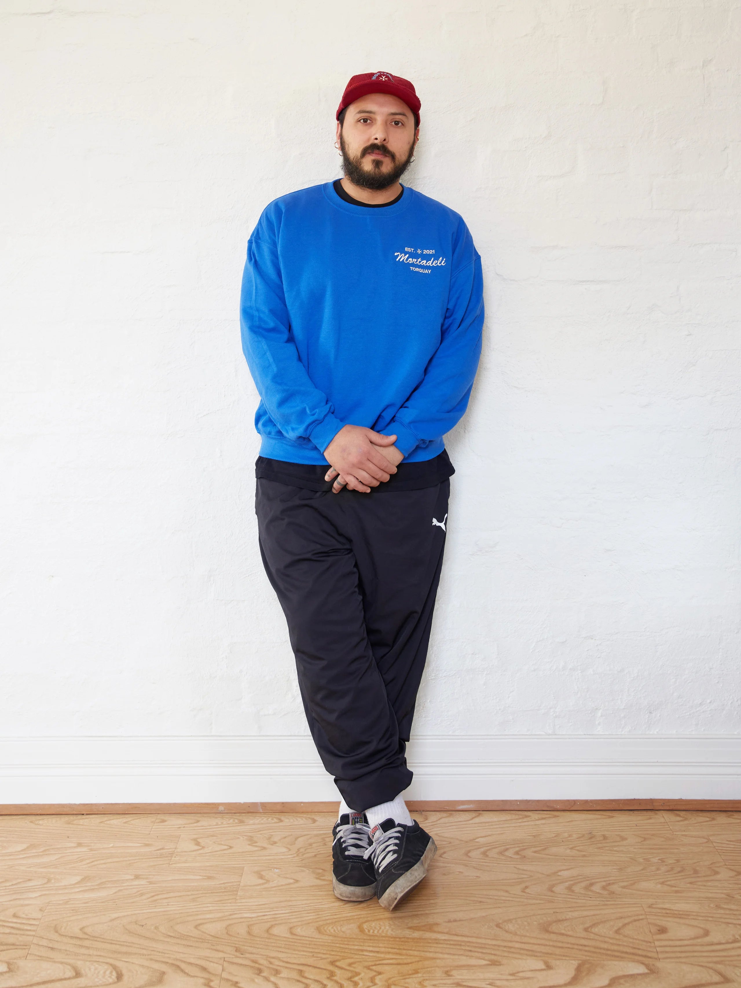 Embroidered Mortadeli Crew
